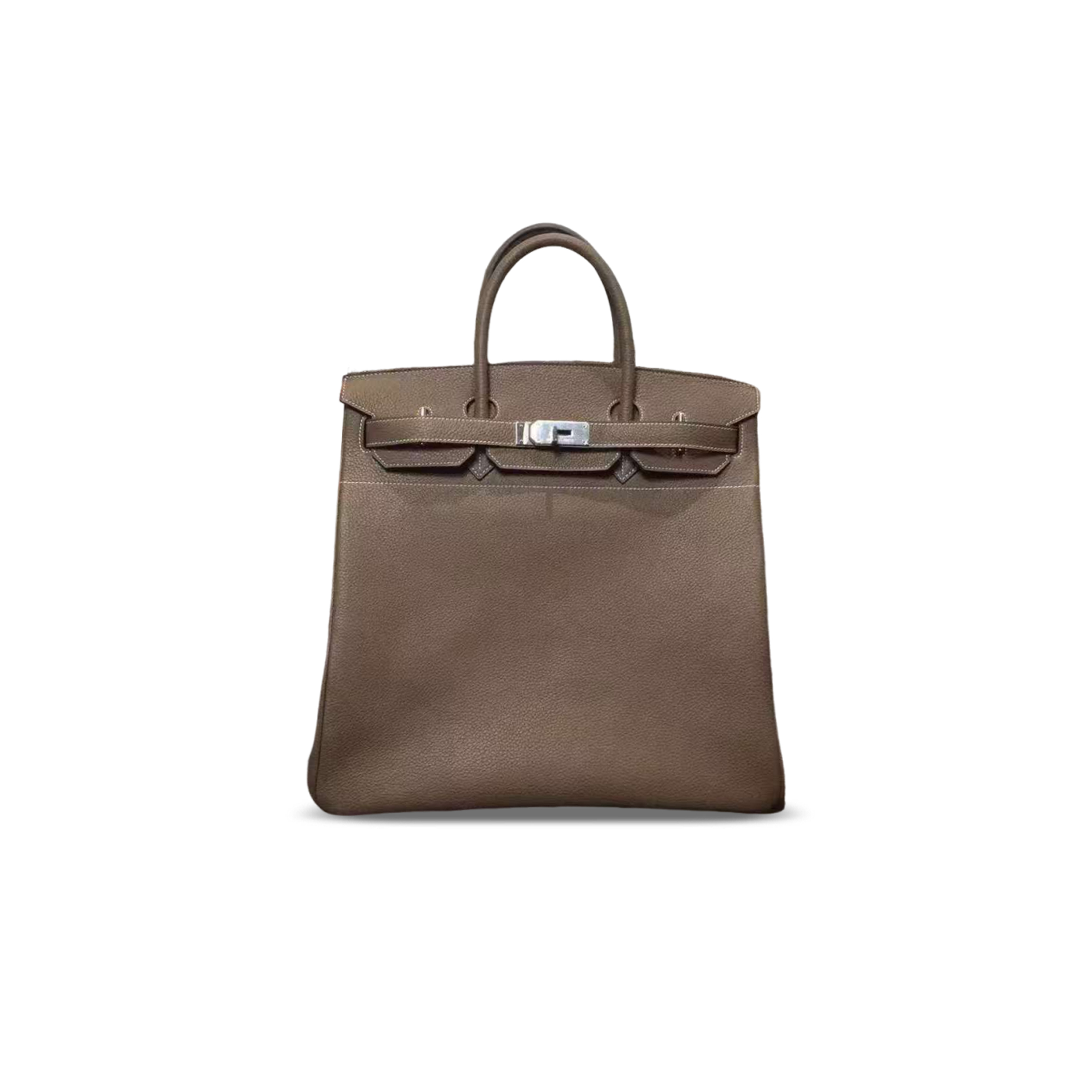 H**me5 master birkin hac 40 etoupe togo silver hardware (40*38*24cm)